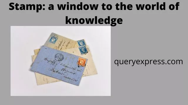 Stamp a window to world of knowledge