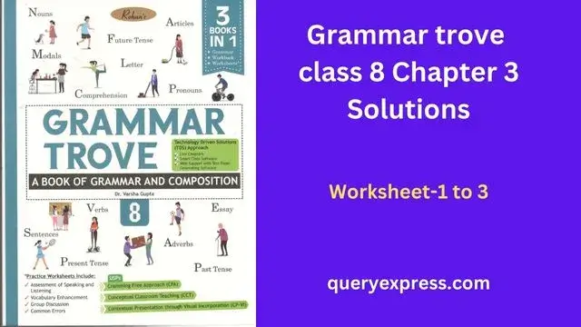 Grammar trove class 8 chapter 3 solutions