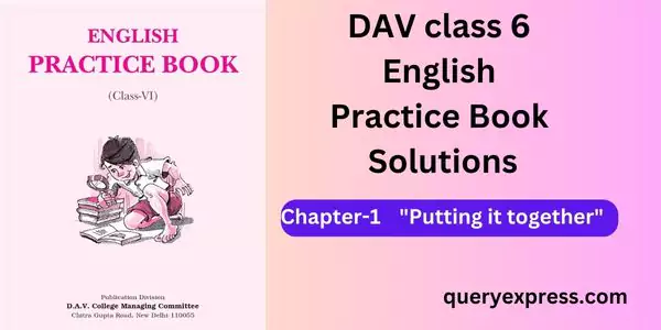 DAV class 6 English practice book solutions