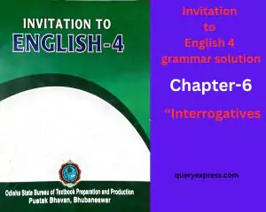 CHSE +2 Invitation to English (Part-4) Solutions