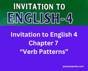 CHSE +2 Invitation to English Part 4 Chapter solutions