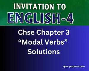 Invitation to English Part 4 Modals Solutions