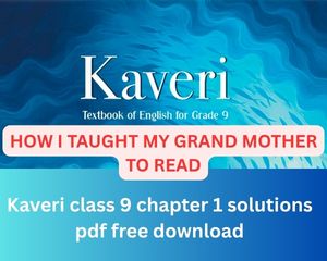 Kaveri class 9 chapter 1 solutions pdf free download
